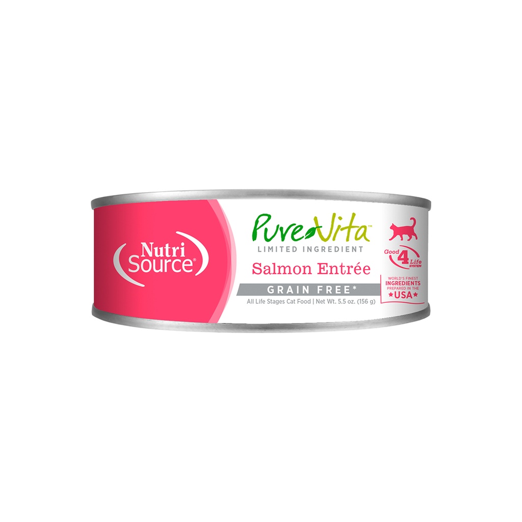 NS PureVita™ Cat Salmon Entrée Húmedo - GRAIN FREE