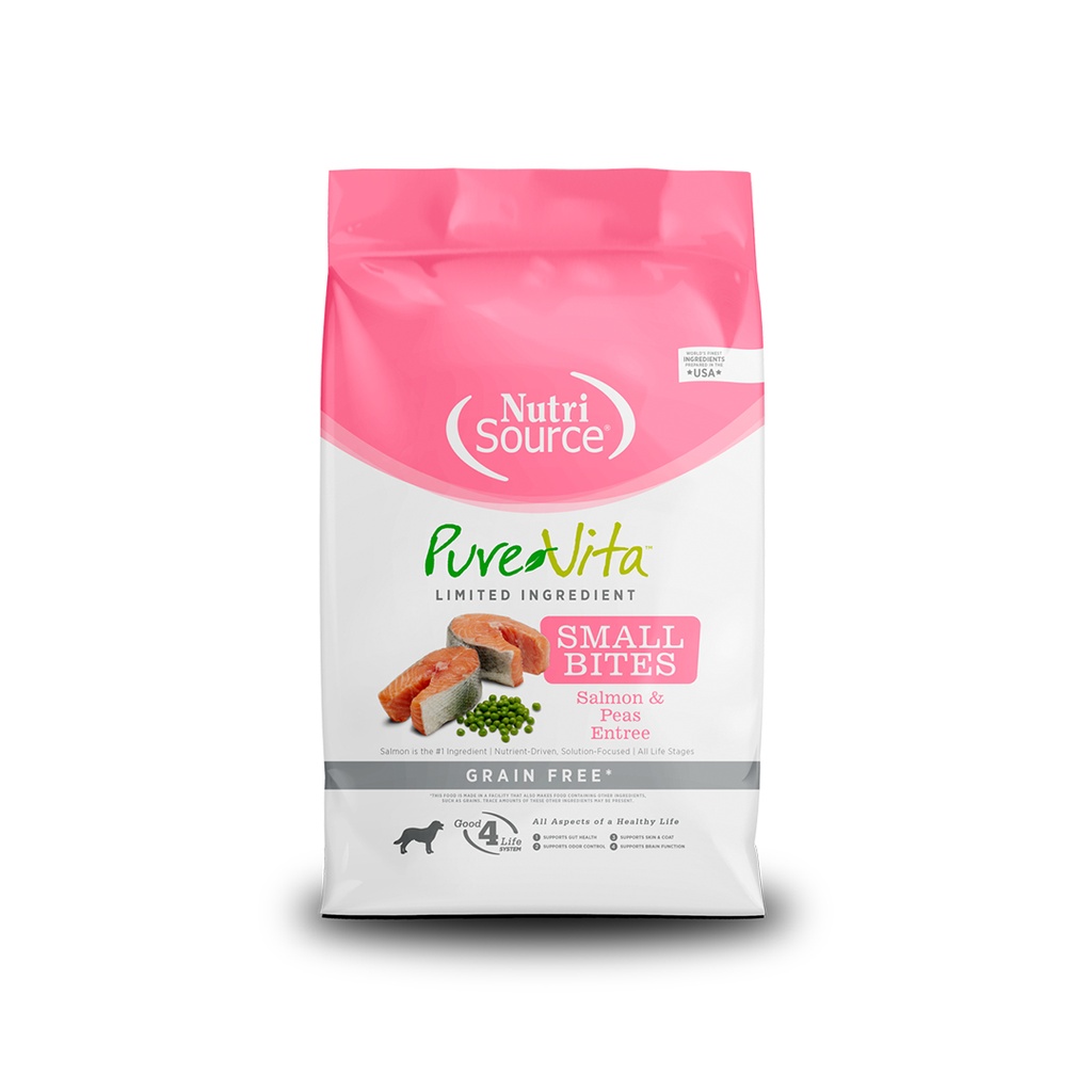 NS PureVita™ Small Bites Salmon & Peas Entrée - GRAIN FREE