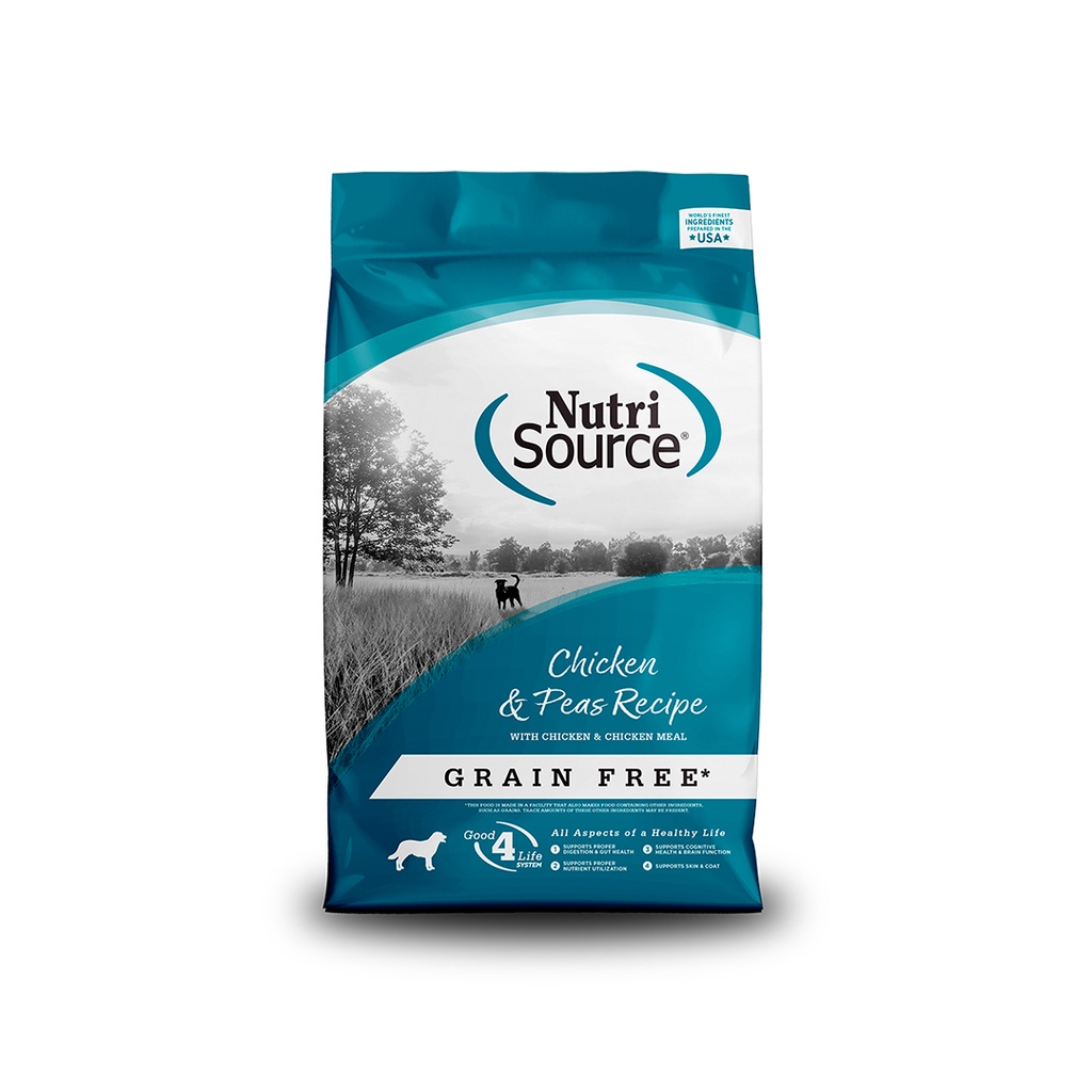 NutriSource Chicken & Peas - GRAIN FREE
