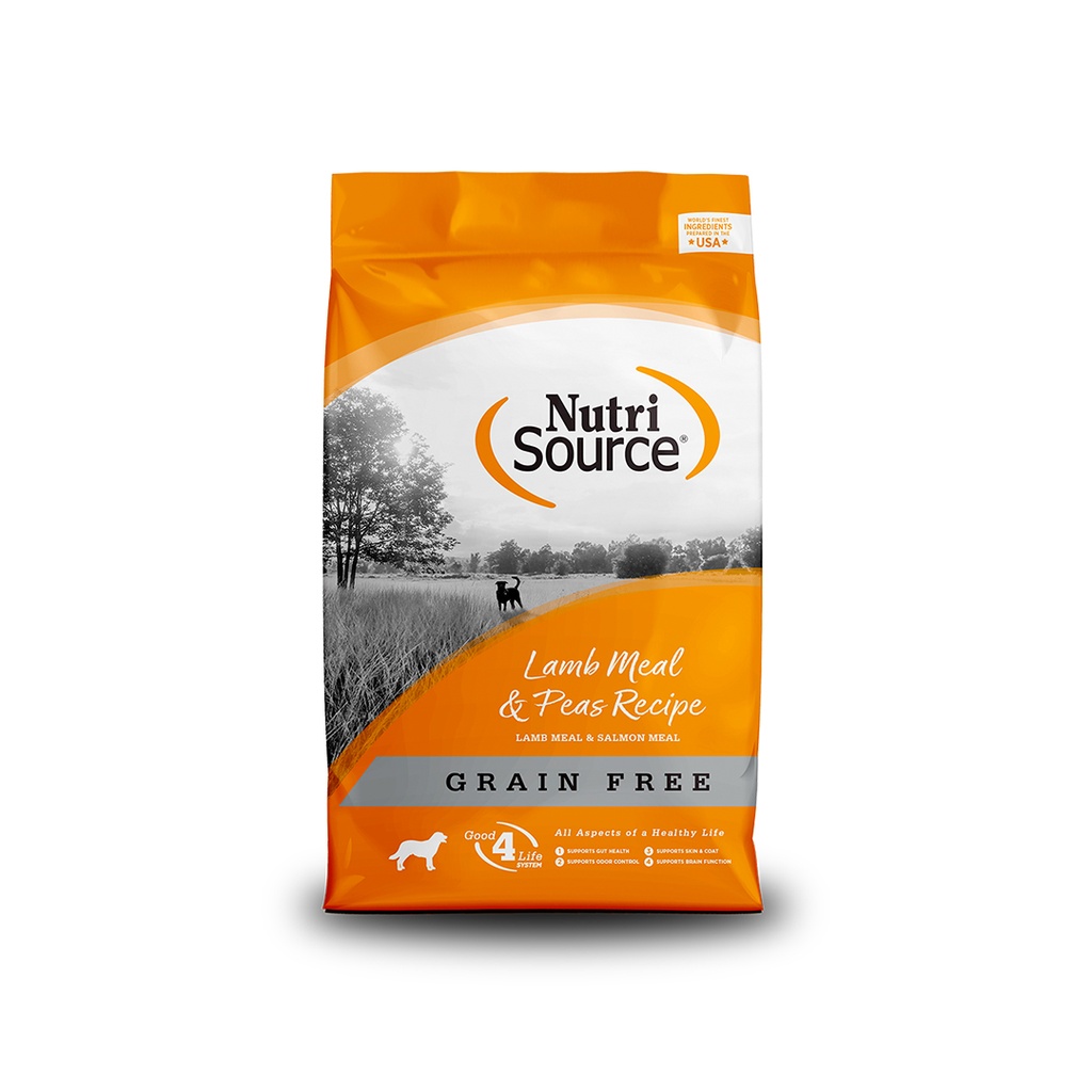 NutriSource Lamb & Peas - GRAIN FREE
