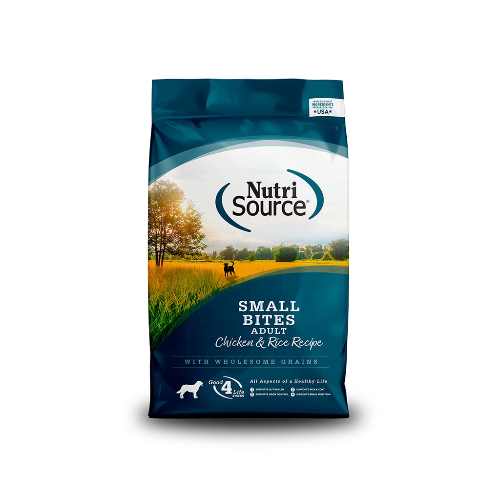NutriSource Small Bites Adult (Chicken & Rice)