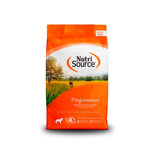 NutriSource Performance (Chicken & Rise) 40LB