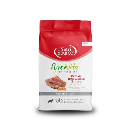 NS PureVita™ Beef & Red Lentils Entrée - GRAIN FREE