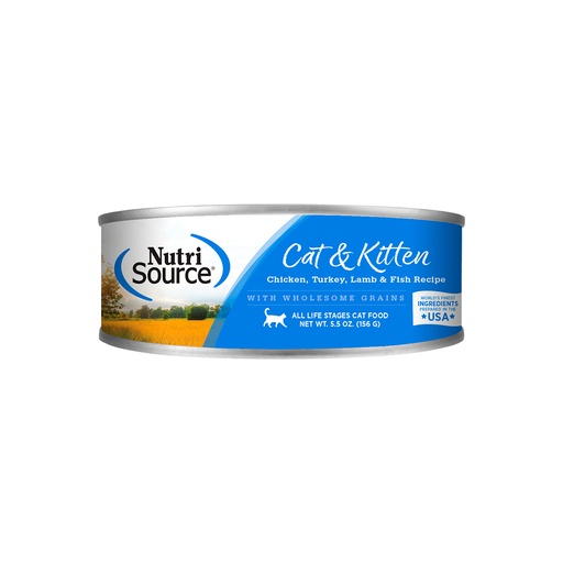NutriSource Cat & Kitten (Chicken, Turkey, Lamb & Fish) Húmedo