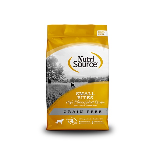 NutriSource Small Bites High Plains - GRAIN FREE